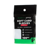 Palms off Soft Card Sleeves - Japanese Size - 100pc